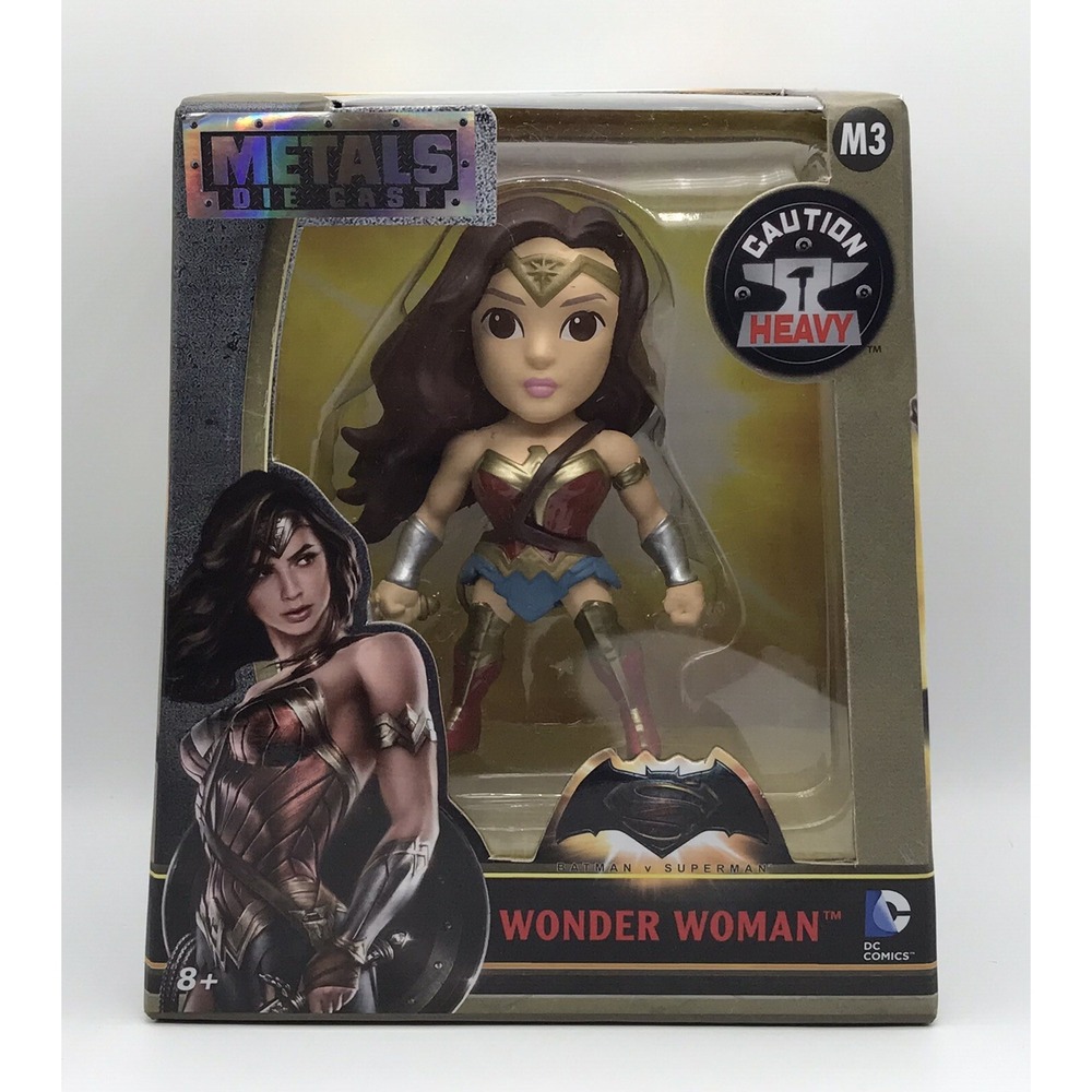 Metals Die Cast DC Comics Batman VS Superman Wonder Woman Figure M3 Jada Toys